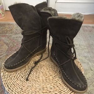 NWOT-Jack Rogers Little Nell Moccasin Boots